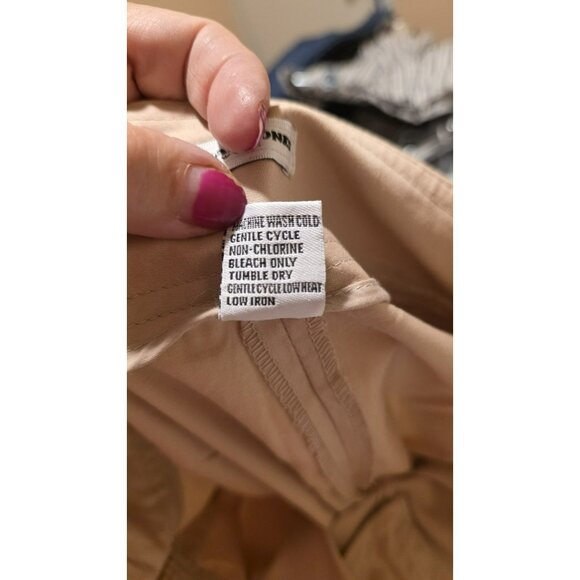 Hannah Jones Crop Pants Chino Size 18 NWTD Try On Mark Preppy Y2K Capri Coastal - Picture 10 of 11